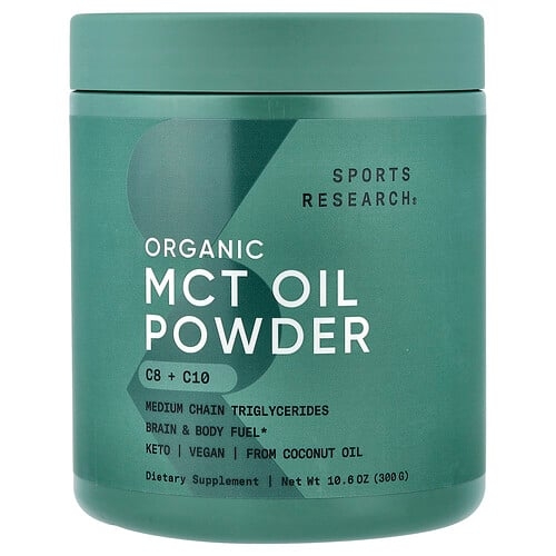 Sports Research Organic Mct Oil Powder 10 6 Oz 300 G product image