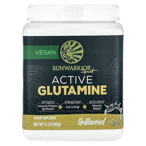 Sunwarrior Sport Active Glutamine Unflavored 1 1 Lbs 500 G product image