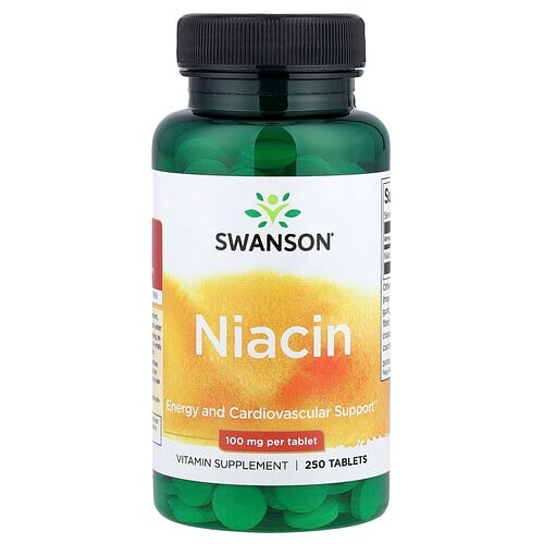 Swanson Vitamins Niacin 100 Mg 250 Tablets product image