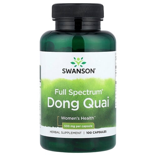 Swanson Vitamins Full Spectrum Dong Quai 530 Mg 100 Capsules product image