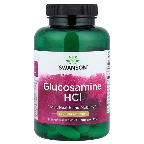 Swanson Vitamins Glucosamine Hcl 1 500 Mg 100 Tablets product image
