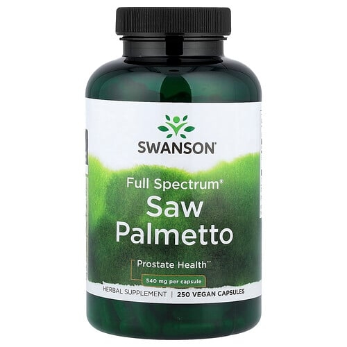 Swanson Vitamins Full Spectrum Saw Palmetto 540 Mg 250 Vegan Capsules product image