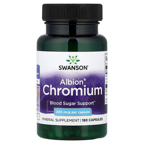 Swanson Vitamins Albion Chromium 200 Mcg 180 Capsules product image
