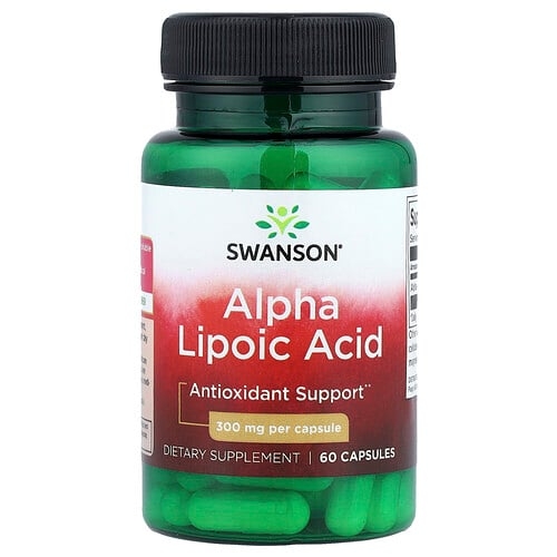Swanson Vitamins Alpha Lipoic Acid 300 Mg 60 Capsule product image