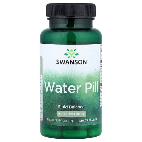 Swanson Vitamins Water Pill 120 Capsules product image