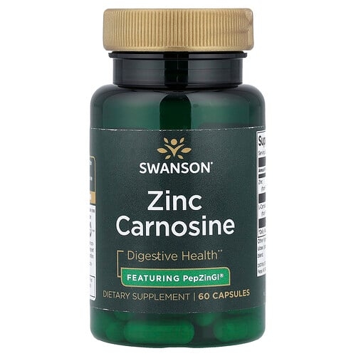 Swanson Vitamins Zinc Carnosine 60 Capsules product image