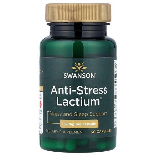 Swanson Vitamins Anti Stress Lactium 167 Mg 60 Capsules product image
