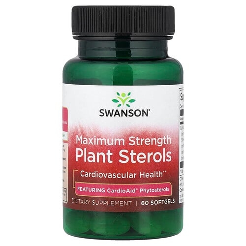 Swanson Vitamins Plant Sterols Maximum Strength 60 Softgels product image