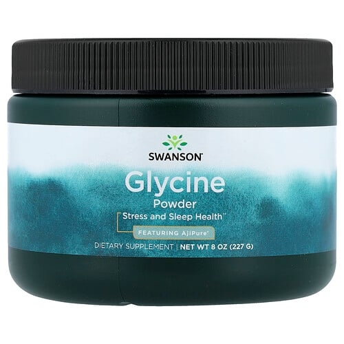 Swanson Vitamins Glycine Powder 8 Oz 227 G product image