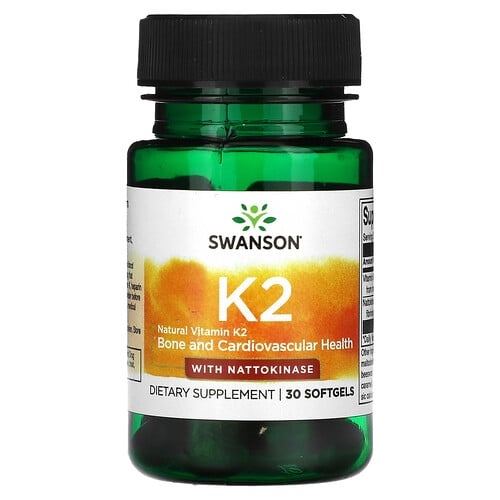 Swanson Vitamins Vitamin K2 30 Softgels product image