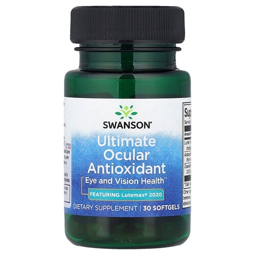 Swanson Vitamins Ultimate Ocular Antioxidant 30 Softgels product image