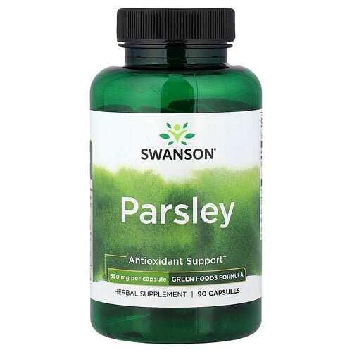 Swanson Vitamins Parsley 650 Mg 90 Capsules product image
