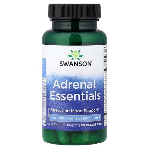 Swanson Vitamins Adrenal Essentials 60 Veggie Caps product image