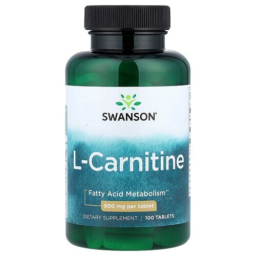 Swanson Vitamins L Carnitine 100 Tablets product image