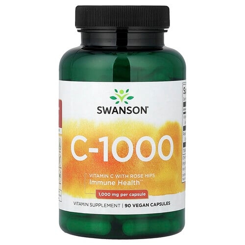 Swanson Vitamins C 1000 90 Vegan Capsules product image
