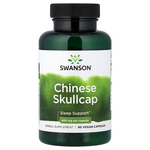 Swanson Vitamins Chinese Skullcap 400 Mg 90 Capsules product image
