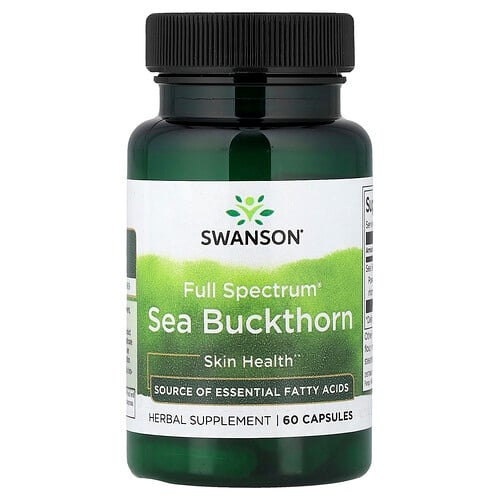 Swanson Vitamins Full Spectrum Sea Buckthorn 60 Capsules 400 Mg Per Capsule product image