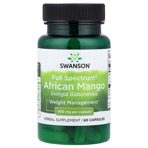 Swanson Vitamins Full Spectrum African Mango 400 Mg 60 Capsules product image