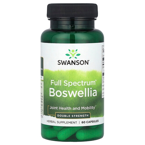 Swanson Vitamins Full Spectrum Boswellia 60 Capsules 800 Mg Per Capsule product image