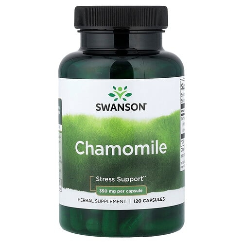 Swanson Vitamins Chamomile 350 Mg 120 Capsules product image