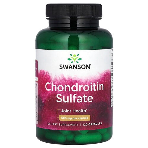 Swanson Vitamins Chondroitin Sulfate 600 Mg 120 Capsules product image