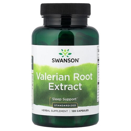 Swanson Vitamins Valerian Root Extract Standardized 120 Capsules product image