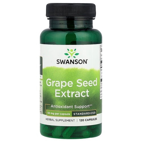 Swanson Vitamins Grape Seed Extract 50 Mg 120 Capsules product image