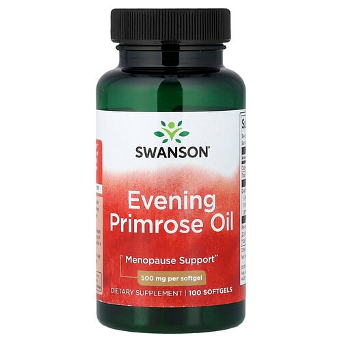 Swanson Vitamins Evening Primrose Oil 500 Mg 100 Softgels product image
