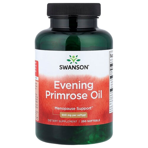 Swanson Vitamins Evening Primrose Oil 250 Softgels 500 Mg Per Softgel product image