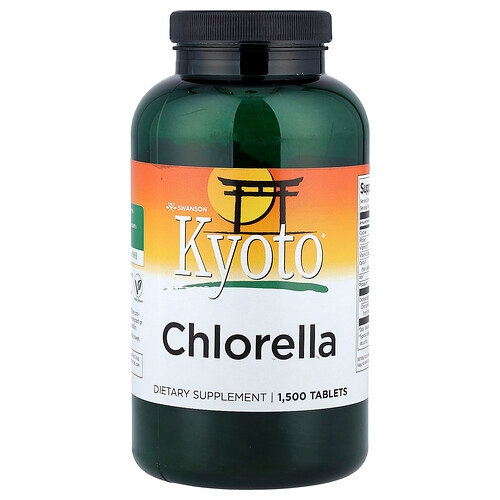 Swanson Vitamins Kyoto Chlorella 1 500 Tablets product image