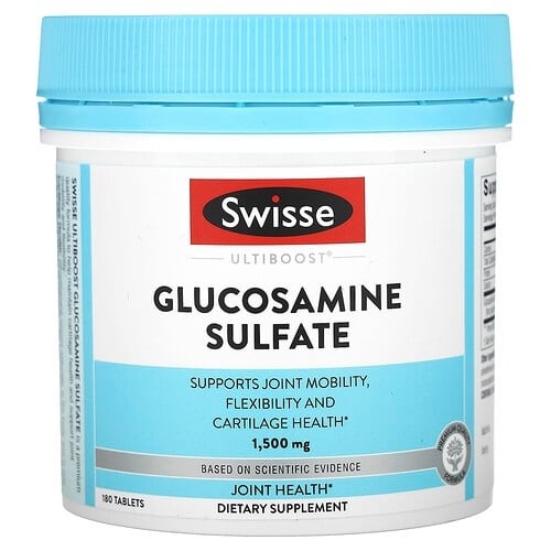 Swisse Ultiboost Glucosamine Sulfate 1 500 Mg 180 Tablets product image