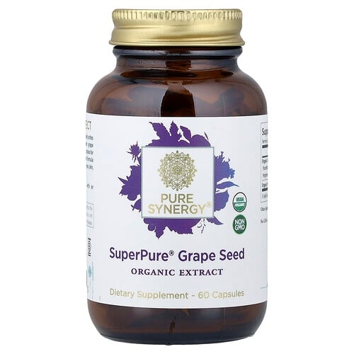 Pure Synergy Superpure Grape Seed 60 Capsules product image