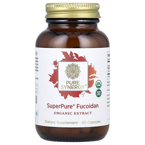 Pure Synergy Superpure Fucoidan 60 Capsules 100 Mg Capsule product image
