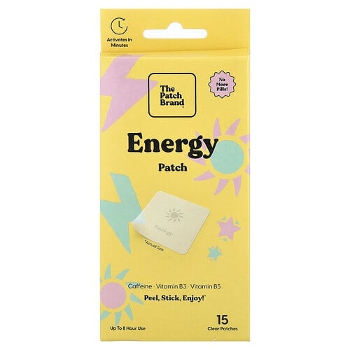 The Patch Brand Energy Patch 15 Clear Patches product image