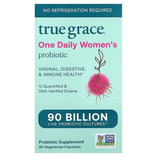 True Grace One Daily Women S Probiotic 90 Billion Cfu 30 Vegetarian Capsules product image