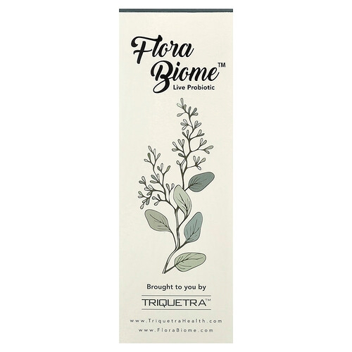 Triquetra Health Flora Biome Live Probiotic Liquid Supplement 16 Fl Oz 473 Ml product image