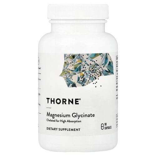 Thorne Magnesium Glycinate 90 Capsules 120 Mg Per Capsule product image