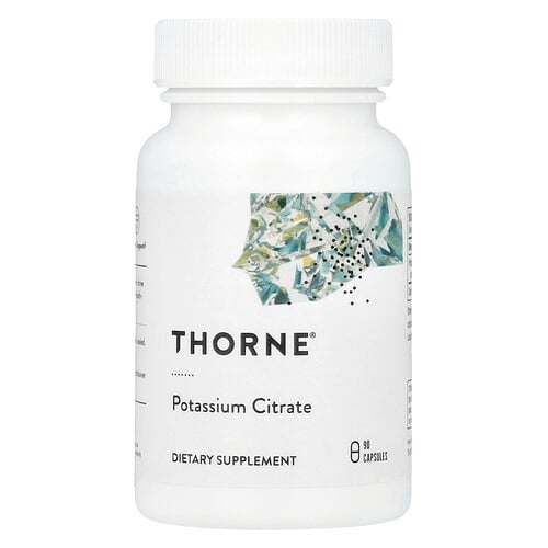 Thorne Potassium Citrate 90 Capsules 99 Mg Per Capsule product image