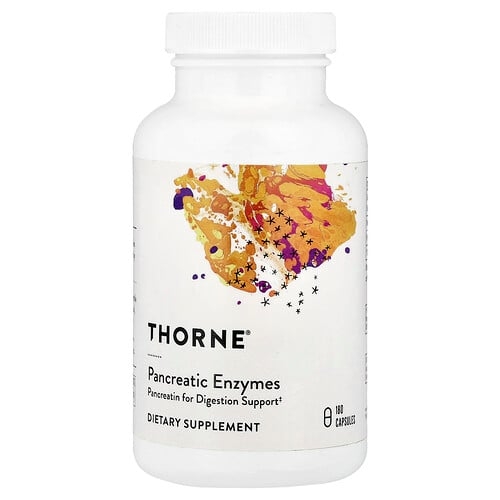 Thorne Pancreatic Enzymes 180 Capsules 500 Mg Per Capsule product image