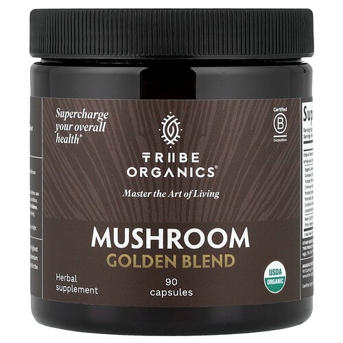 Tribe Organics Mushroom Golden Blend 90 Capsules product image