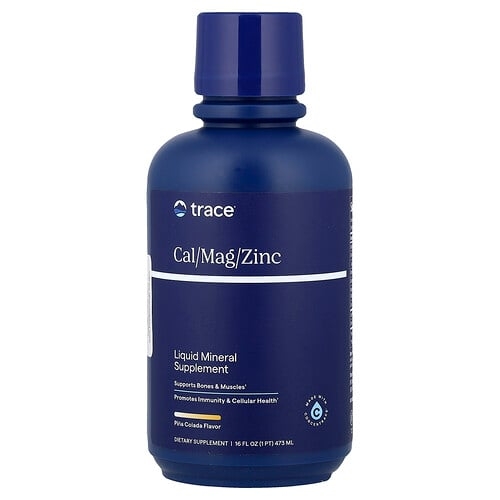 Trace Liquid Mineral Supplement Cal Mag Zinc Pina Colada 16 Fl Oz 473 Ml product image