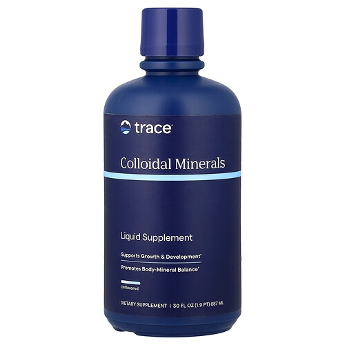 Trace Collodial Minerals Unflavored 30 Fl Oz 887 Ml product image
