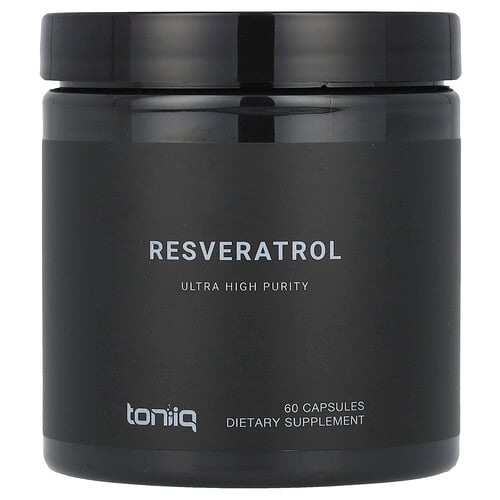 Toniiq Resveratrol 60 Capsules 300 Mg Per Capsule product image