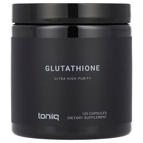 Toniiq Glutathione 120 Capsules 500 Mg Per Capsule product image