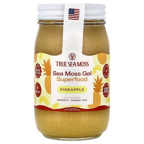 True Sea Moss Sea Moss Gel Superfood Pineapple 16 Fl Oz 473 Ml product image
