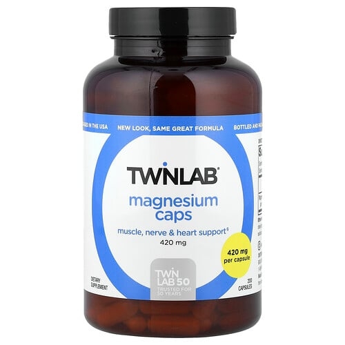 Twinlab Magnesium Caps 420 Mg 200 Capsules product image