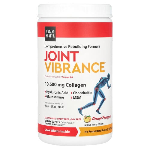 Vibrant Health Joint Vibrance Version 5 0 Orange Pineapple 13 7 Oz 388 5 G product image