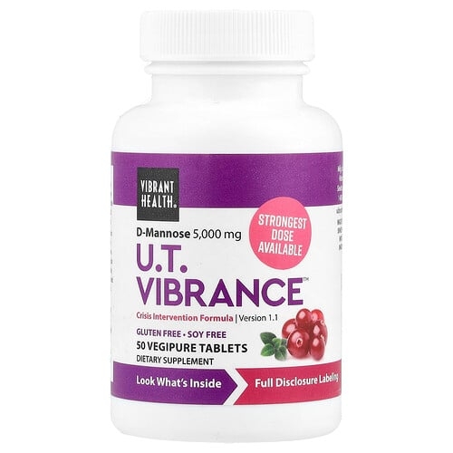 Vibrant Health U T Vibrance 50 Vegipure Tablets product image