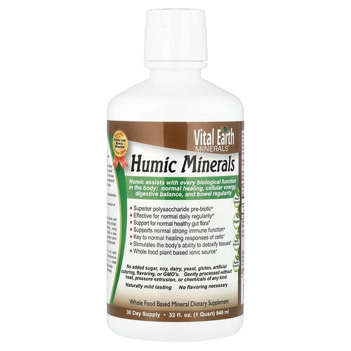 Vital Earth Minerals Humic Minerals 32 Fl Oz 946 Ml product image