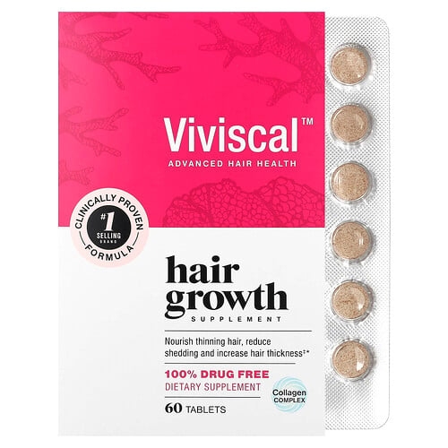 Viviscal Hair Growth Supplement 60 Tablets product image